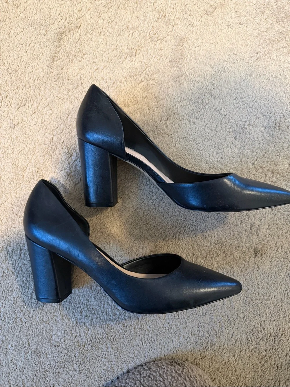 Aldo Black Pointed Heels